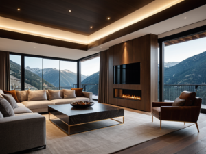 Interiorismo de lujo realizado por Designform Interiors en Andorra