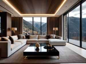 Proyecto de diseño de interiores de lujo en Andorra realizado por Designform Interiors