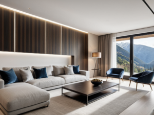 Diseño de interiores moderno y elegante realizado por Designform Interiors en Andorra