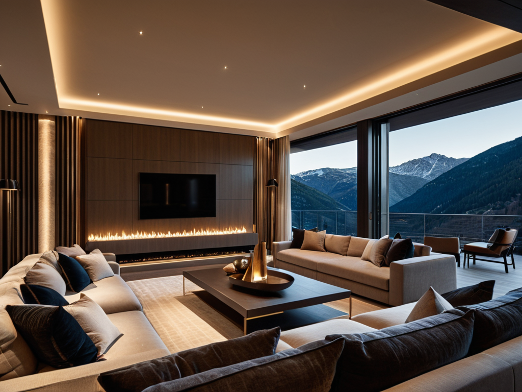 Diseño de interiores de lujo en Andorra por Designform Interiors